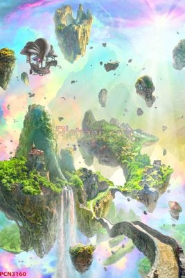 File tranh PSD File tranh phong cảnh thiên nhiên PCN3160 chất lượng cao