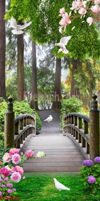 File gốc File tranh phong cảnh thiên nhiên PCN324 (trang trí) phòng làm việc