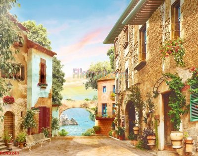 File tranh File tranh phong cảnh thiên nhiên PCN3241 (bản gốc) treo tường