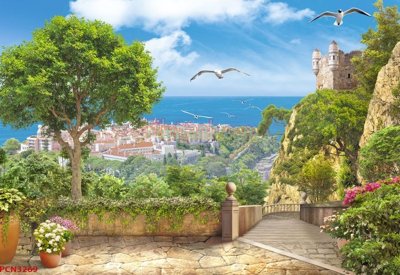 File tranh File tranh phong cảnh thiên nhiên PCN3269 (file gốc) chuẩn màu in