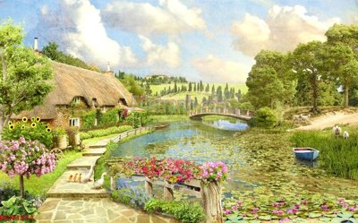 File ảnh File tranh phong cảnh thiên nhiên PCN3274 (gốc) dùng in Pano