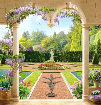 Tải file gốc File tranh phong cảnh thiên nhiên PCN3309 dùng cho in ấn