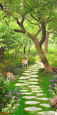 Ảnh mô tả file gốc in mica File tranh phong cảnh thiên nhiên PCN331