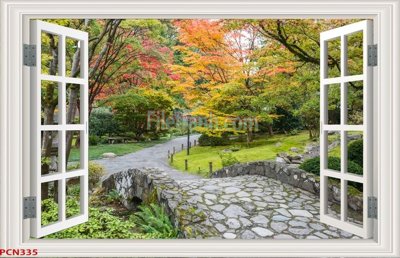 File tranh File tranh phong cảnh thiên nhiên PCN335 (gốc) in backlit film