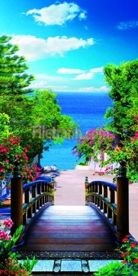 File ảnh File tranh phong cảnh thiên nhiên PCN347 (gốc) in biển hiệu