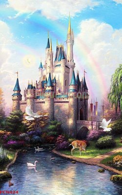 Chi tiết file gốc File tranh phong cảnh thiên nhiên PCN424 (cho in tráng gương)