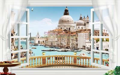 File in ấn File tranh phong cảnh thiên nhiên PCN447 (bản gốc) cao cấp