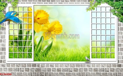 Download file File tranh phong cảnh thiên nhiên PCN490 (gốc) in mica cao cấp