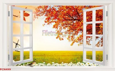 File in trần File tranh phong cảnh thiên nhiên PCN499 (file gốc) phong thủy