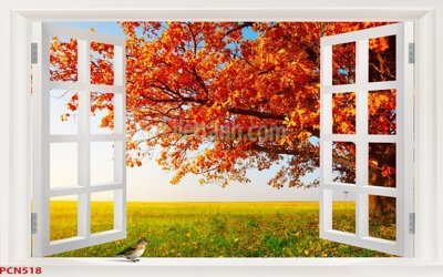 File in ấn chuyên nghiệp File tranh phong cảnh thiên nhiên PCN518 (file gốc)