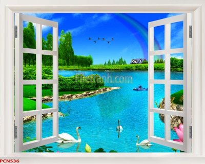 Chi tiết file tranh tráng gương File tranh phong cảnh thiên nhiên PCN536 (ảnh gốc)