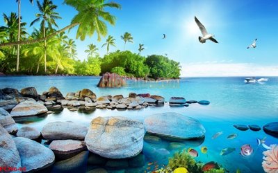 Tệp tin gốc File tranh phong cảnh thiên nhiên PCN644 (dùng cho in ấn) chuyên nghiệp