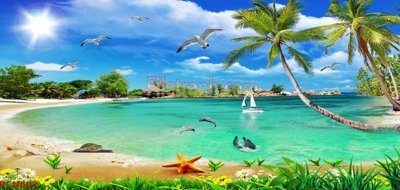 Chi tiết file ảnh File tranh phong cảnh thiên nhiên PCN662 sắc nét