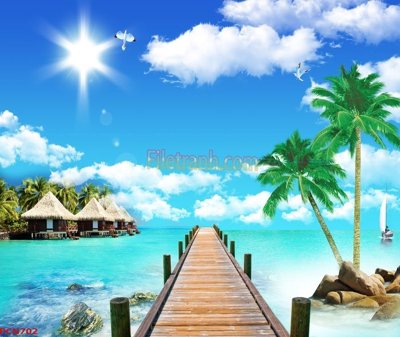 File gốc File tranh phong cảnh thiên nhiên PCN702 (in ấn) không giới hạn