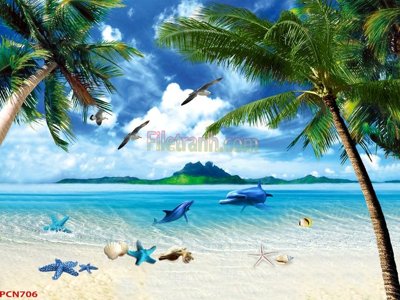 File ảnh File tranh phong cảnh thiên nhiên PCN706 (gốc) trang trí khách sạn