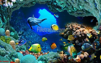 Tải file File tranh phong cảnh thiên nhiên PCN867 (gốc) in nhanh