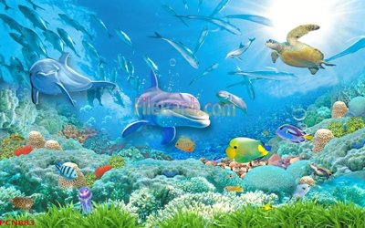 Tải file File tranh phong cảnh thiên nhiên PCN883 (ảnh gốc) in tráng gương