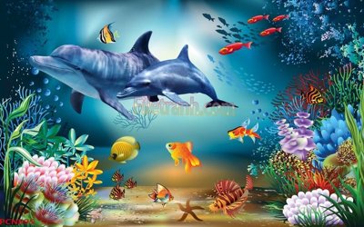 File ảnh File tranh phong cảnh thiên nhiên PCN895 (gốc) trang trí khách sạn