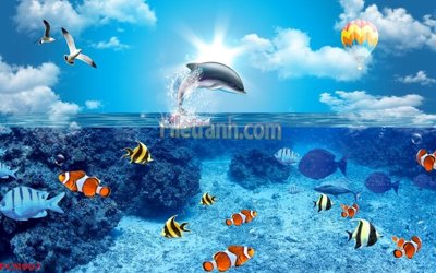 File gốc in ấn File tranh phong cảnh thiên nhiên PCN907 (sẵn sàng tải về)