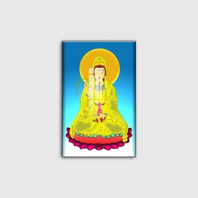 Download file gốc File tranh phật giáo PG09164 (in mica) trang trí