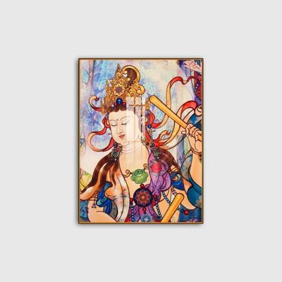 File gốc File tranh phật giáo PG09335 (in tráng gương) hiện đại