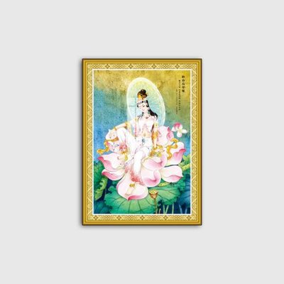 File gốc File tranh phật giáo PG09629 (in mica) trang trí