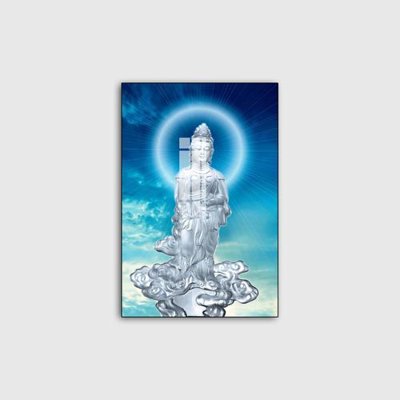 File tranh in trần 3D File tranh phật giáo PG09875 (ảnh gốc)