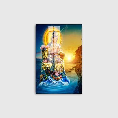 File gốc in mica File tranh phật giáo PG09910 chất lượng