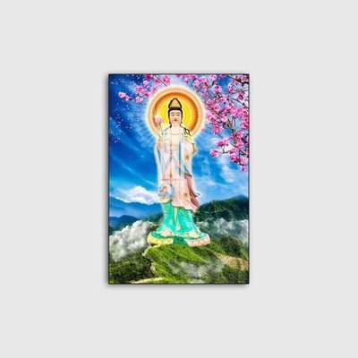 File gốc in tráng gương File tranh phật giáo PG09932 chi tiết