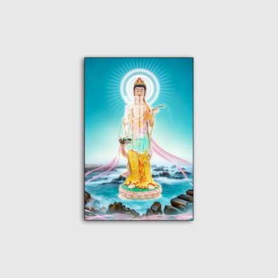 File in trần File tranh phật giáo PG09944 (bản gốc) mây trời