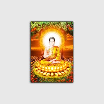 File gốc File tranh phật giáo PG10021 (in lụa) tranh phong thủy