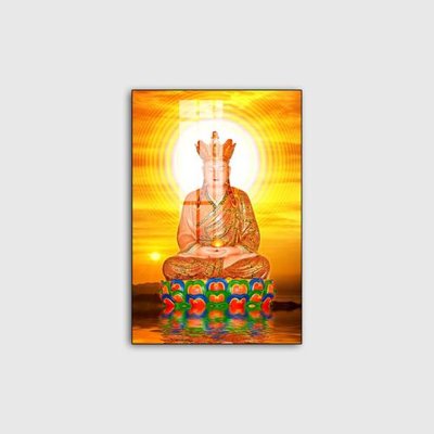 File tranh gốc in trần nhà File tranh phật giáo PG10025 3D