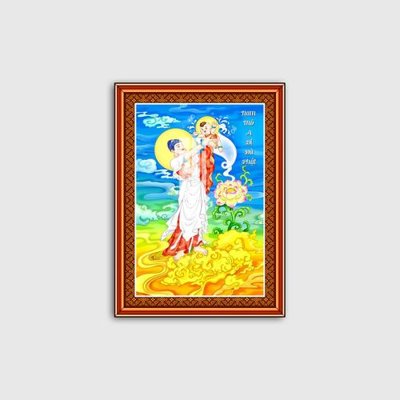 File in mica File tranh phật giáo PG10094 (bản gốc) sắc sảo