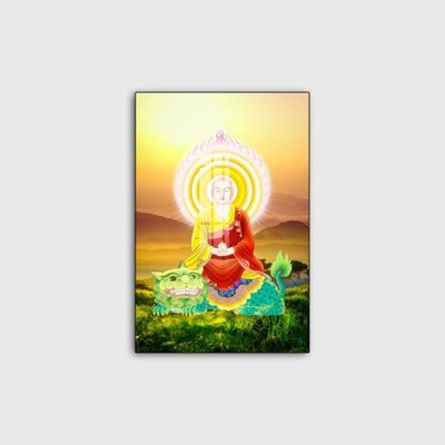 Download file gốc File tranh phật giáo PG10145 (in mica) 3D