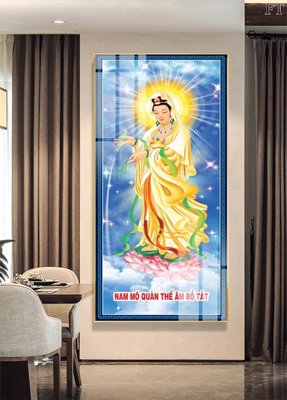 File tranh File tranh phật PG1028 (gốc) phong cách tối giản