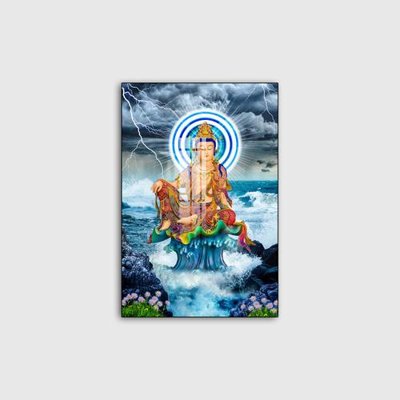 File in mica File tranh phật giáo PG10354 (bản gốc) sắc sảo