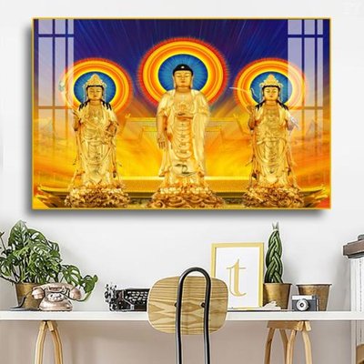 File in trần File tranh phật PG1050 (bản gốc) mây trời