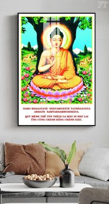 File gốc File tranh phật PG1056 (chuẩn màu) cho in offset