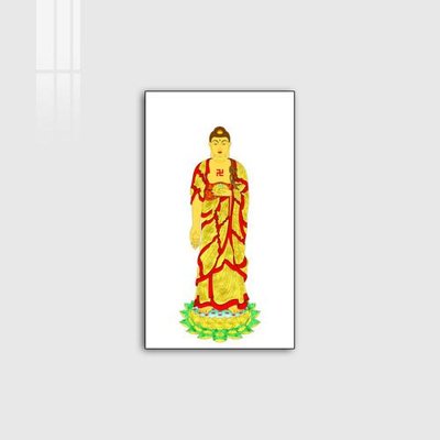 File gốc File tranh phật giáo PG10587 (ảnh chi tiết) để in lụa