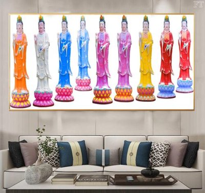 File PSD File tranh phật PG1079 (bản gốc) cho nhà in