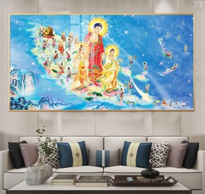 File gốc File tranh phật PG1086 (in tráng gương) sang trọng