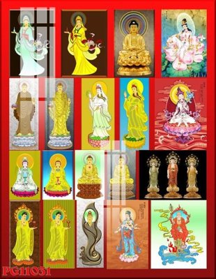 File tranh File tranh phật giáo PG11031 (gốc) in vải canvas