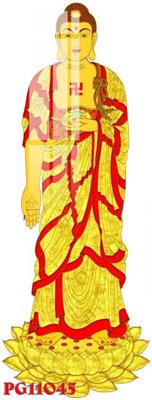 Download file File tranh phật giáo PG11045 (gốc) in mica bàn thờ