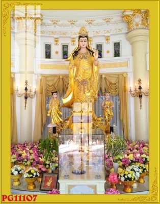 Download file gốc File tranh phật giáo PG11107 (in mica) trong suốt