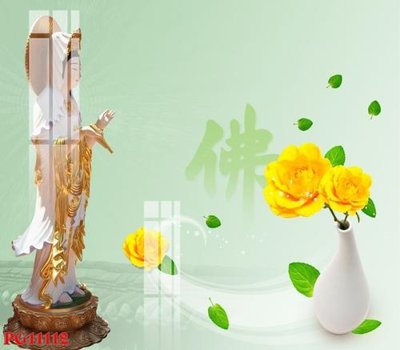 Tải file gốc File tranh phật giáo PG11112 (in bạt) quảng cáo