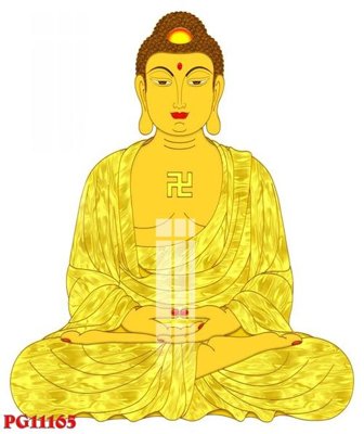 File ảnh gốc File tranh phật giáo PG11165 (chuyên in mica)