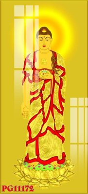 File tranh PSD File tranh phật giáo PG11172 chất lượng cao