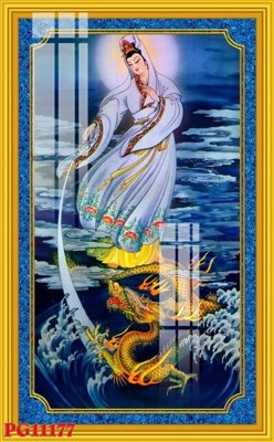 File gốc File tranh phật giáo PG11177 (in mica) trang trí