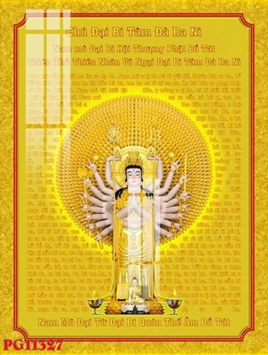 File PSD File tranh phật giáo PG11327 (bản gốc) đã tách nền