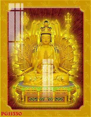 Download file gốc File tranh phật giáo PG11330 (in mica) logo